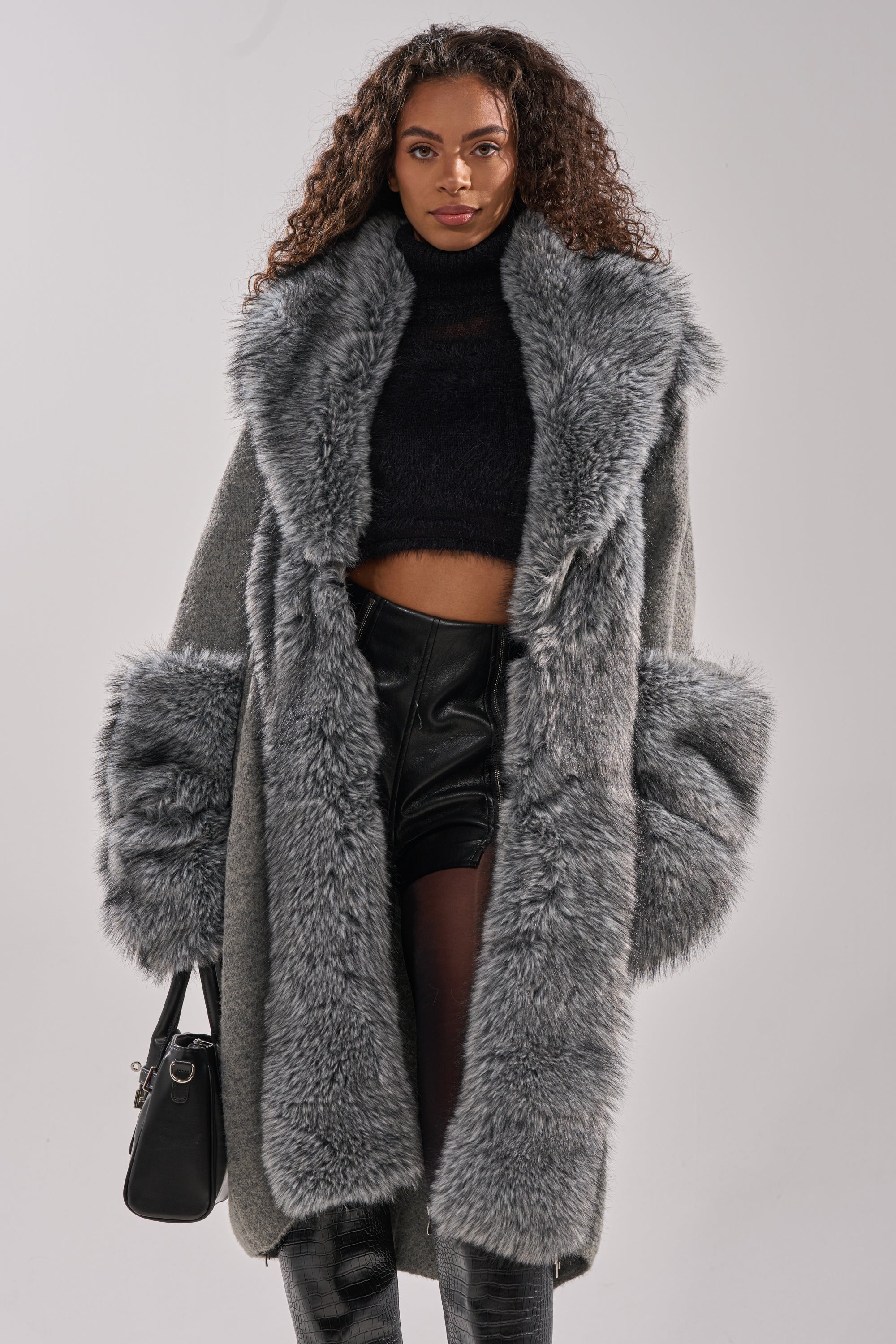 RICH FLEX LONG CARDIGAN