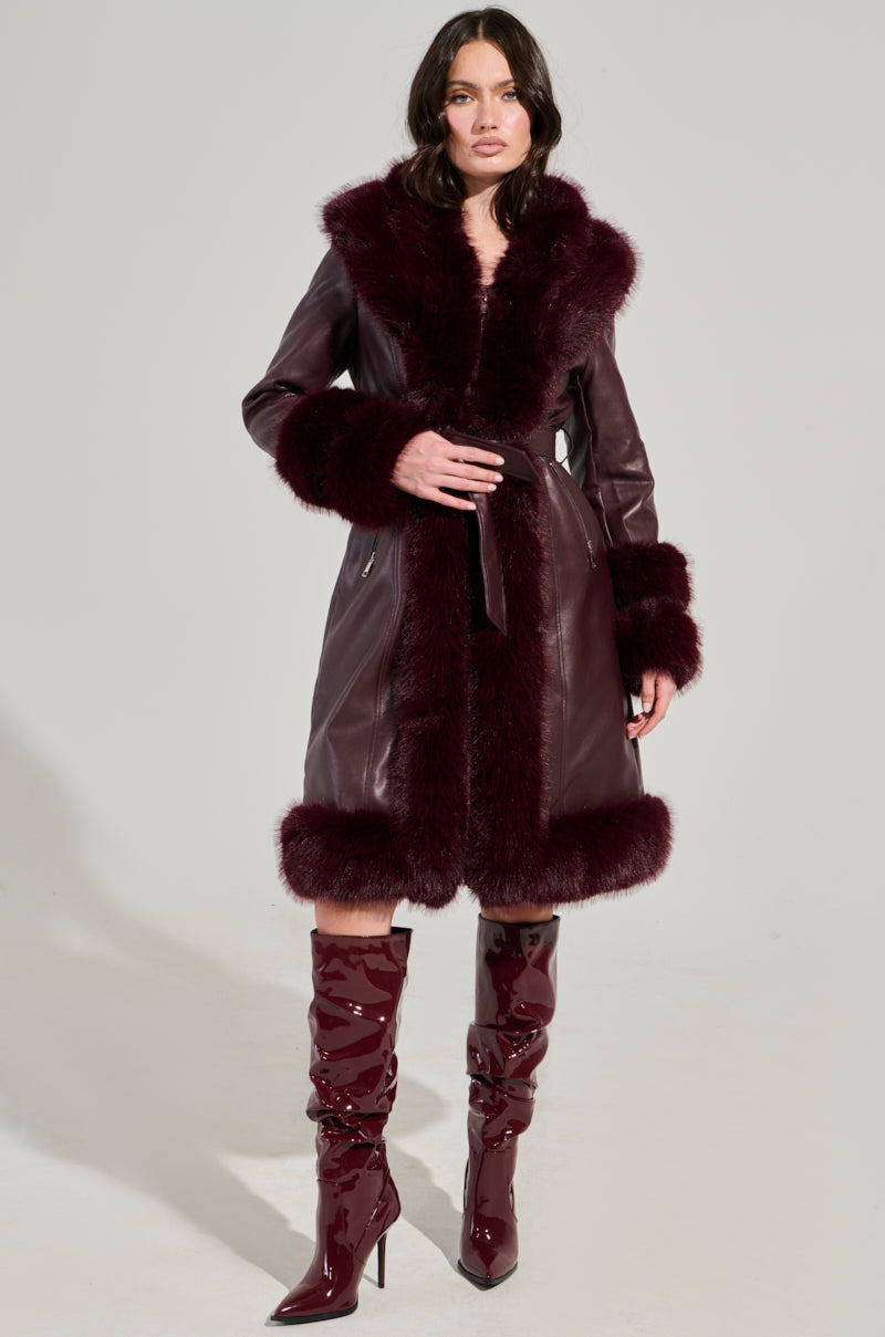 YUKON 2.0 FUR TRIM COAT