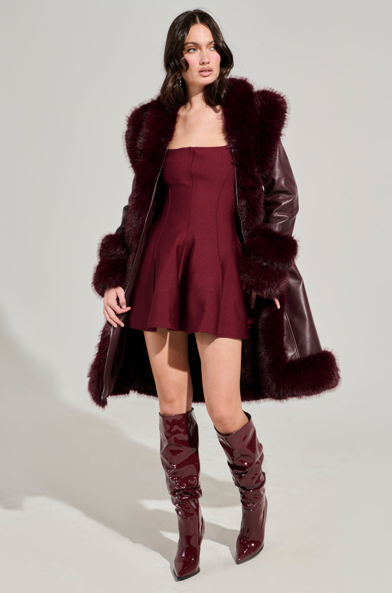 YUKON 2.0 FUR TRIM COAT