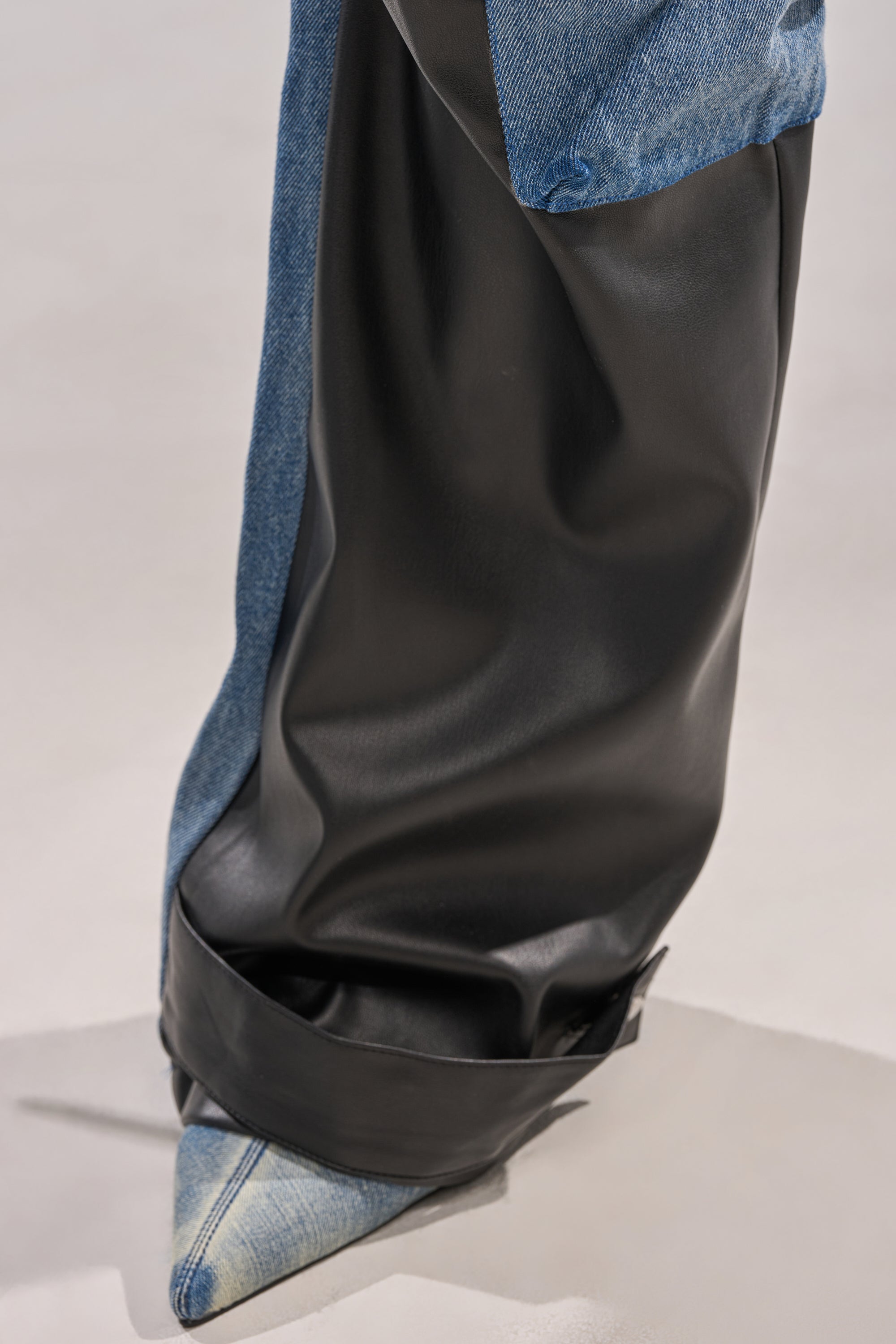 DOWN TIME MIXED MEDIA CARGO PANT