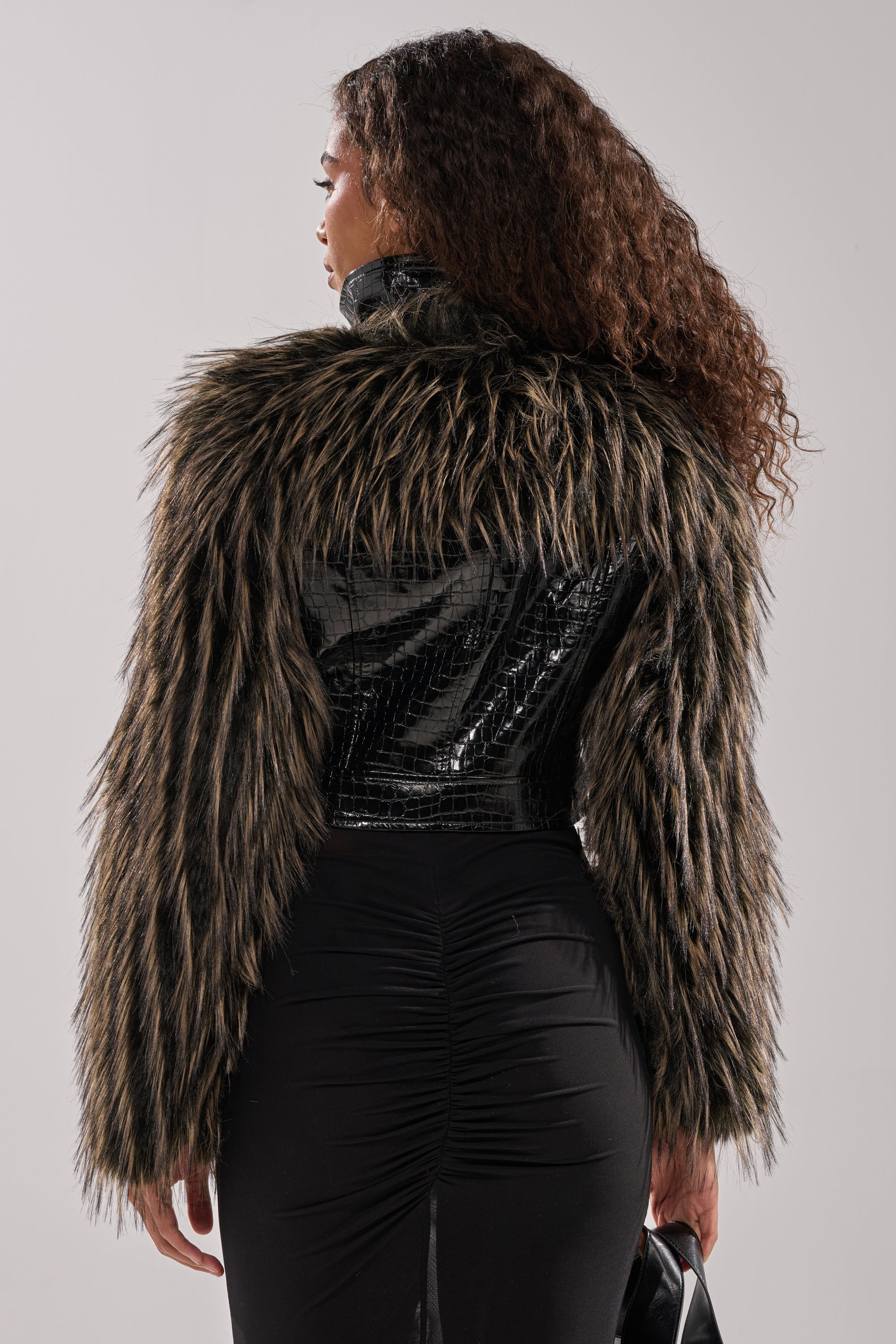 LIGHT IT UP FUR TRIM MOTO