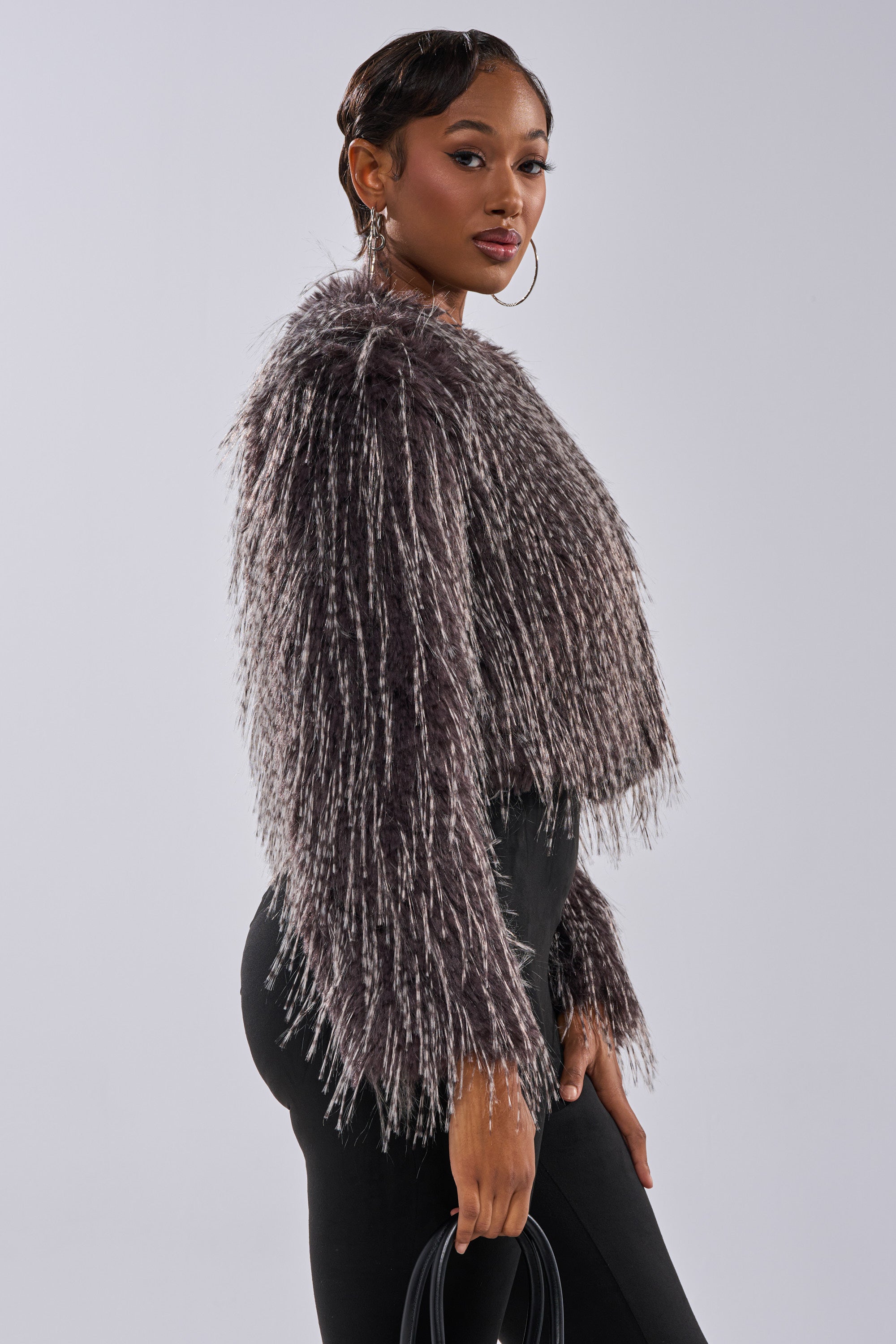 BIRDS OF A FEATHER SHAGGY FAUX FUR