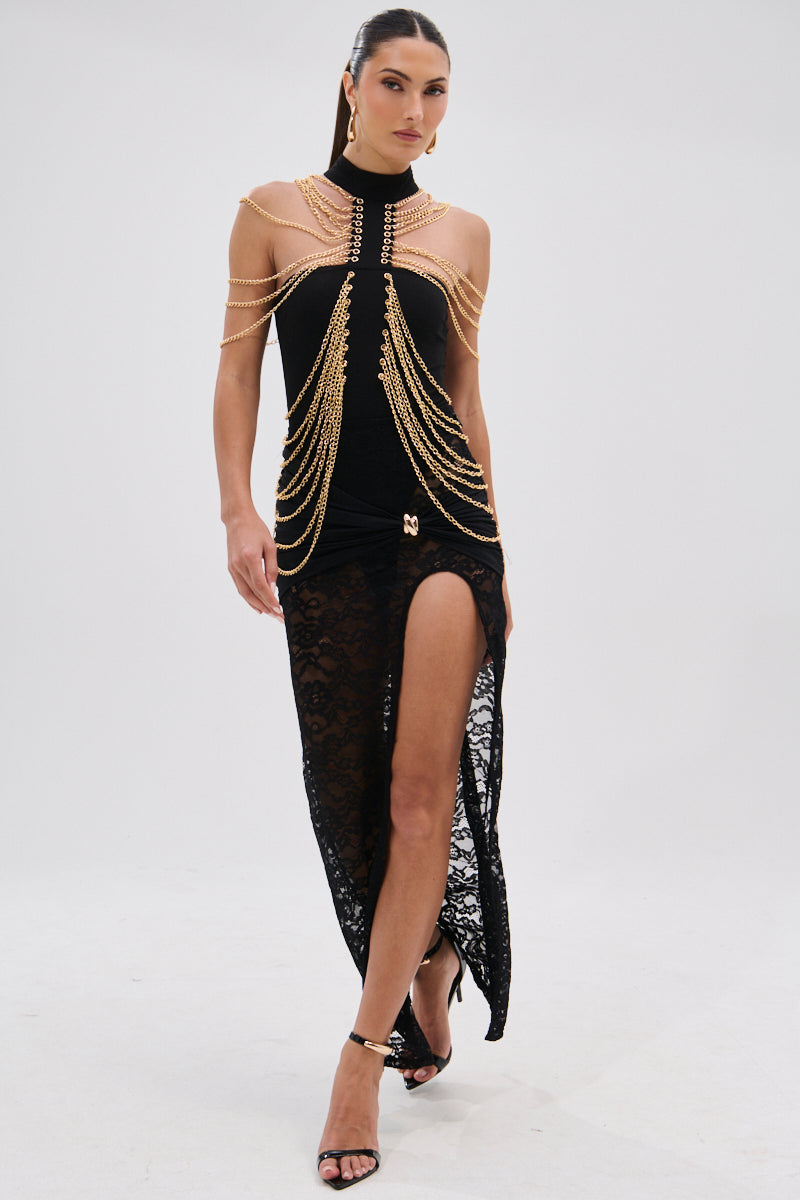 CHAINS DRIP BODYSUIT