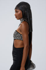 THE BEST HAS YET TO COME RHINESTONE BODYSUIT