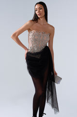 GIRL GO GET IT EMBELLISHED CORSET