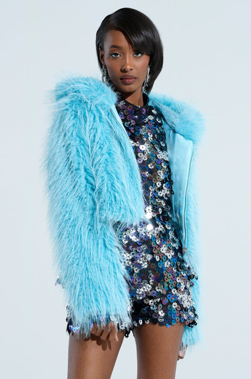 KINGSTON FAUX FUR JACKET