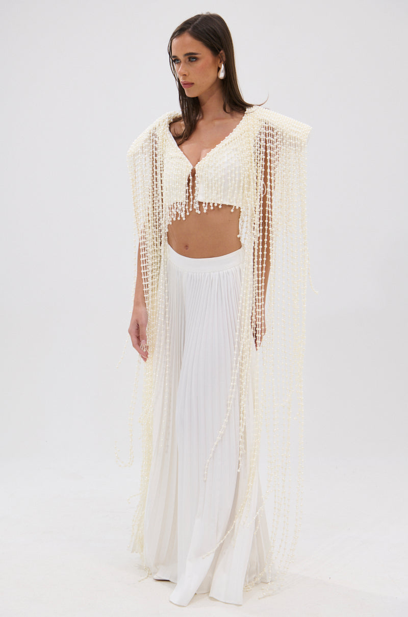 PEARL HEAVEN BEADED TOP