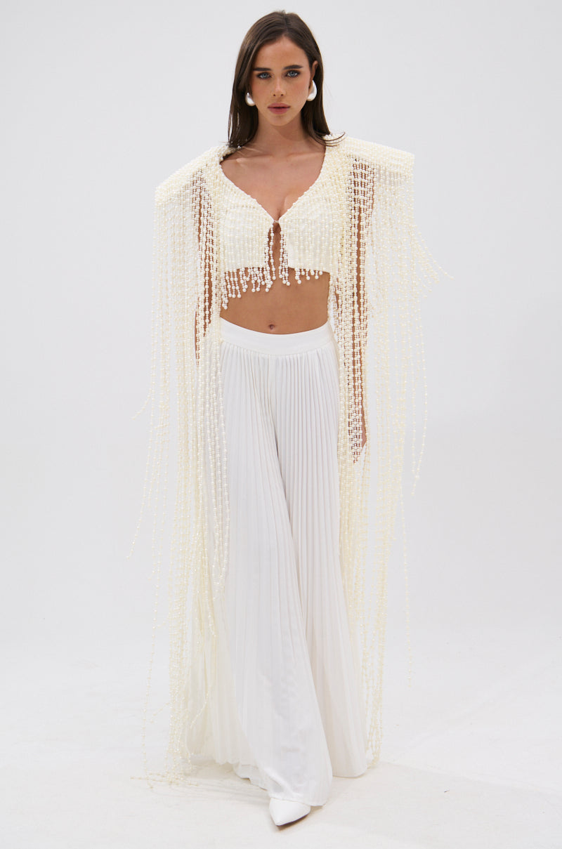 PEARL HEAVEN BEADED TOP