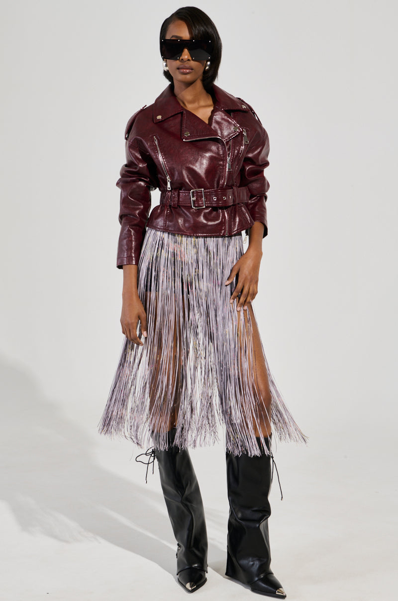 TIED TO YOU MIDI SKIRT