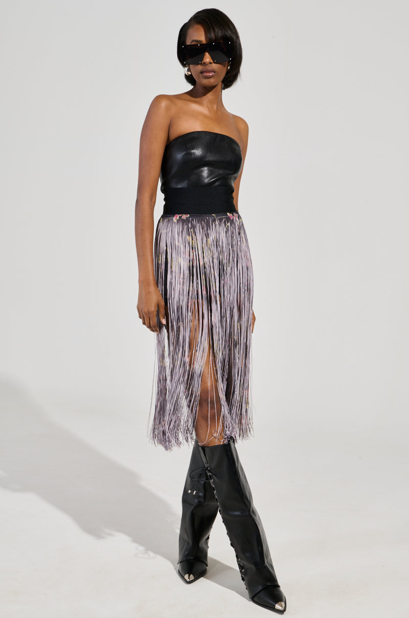 TIED TO YOU MIDI SKIRT