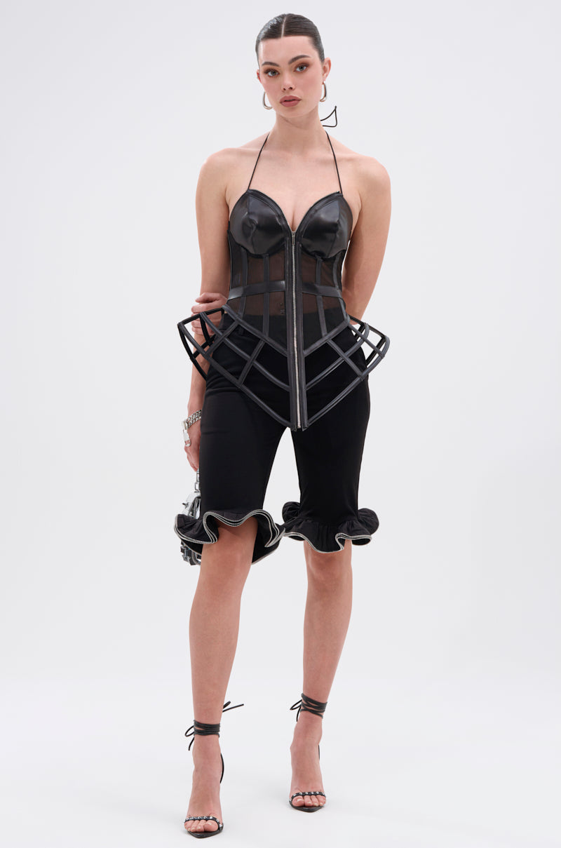 ALL THE DRAMA CUT OUT CORSET