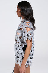 FLOWER POWER OVERSIZED TSHIRT