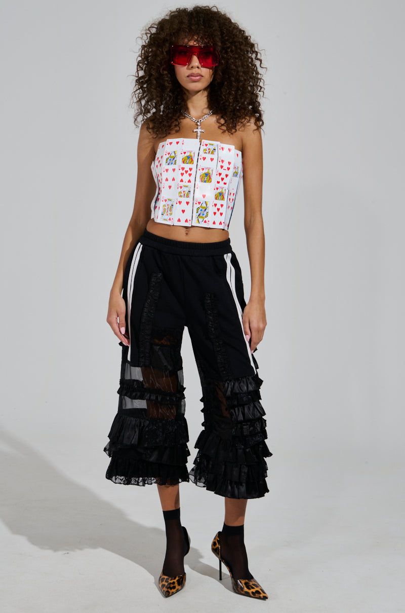 LUCKY WINNER CORSET TOP