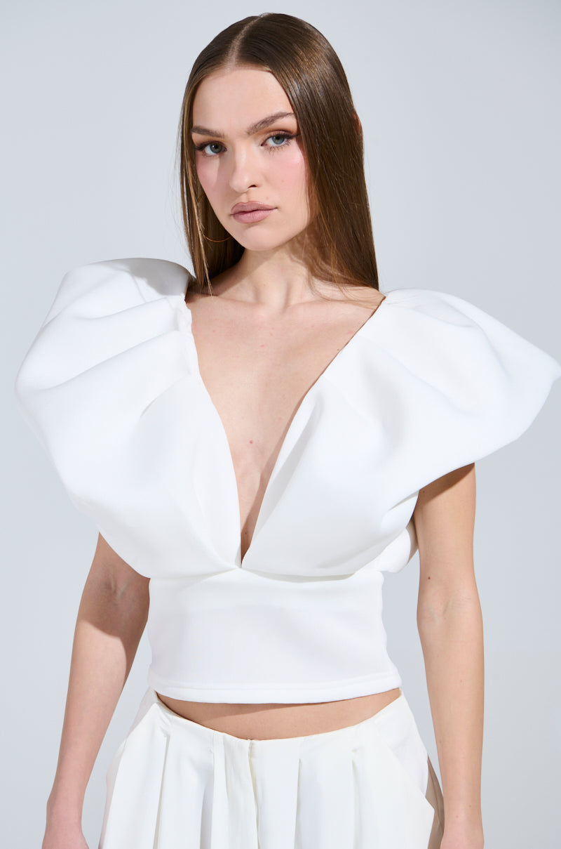 FEMME ENERGY SCUBA BLOUSE