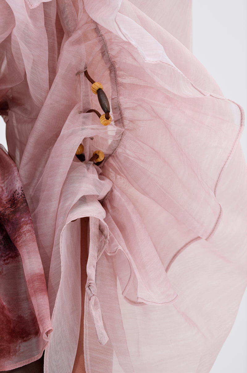 ANYWHERE BUT HERE BLOUSE