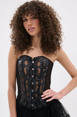 TAYLOR MESH CORSET TOP