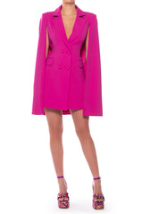 A LA MODE MINI BLAZER DRESS