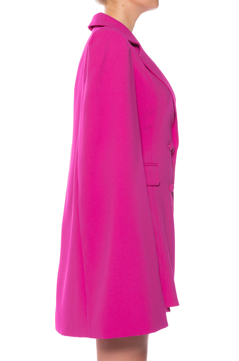 A LA MODE MINI BLAZER DRESS