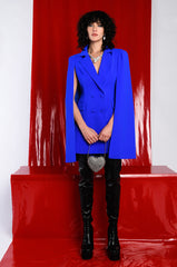 A LA MODE MINI BLAZER DRESS