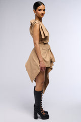 A LITTLE BIT OF BUSINESS MINI DRESS