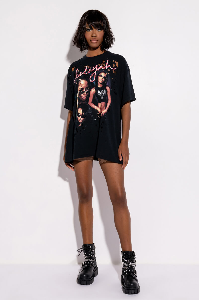 AALIYAH GRAPHIC T SHIRT