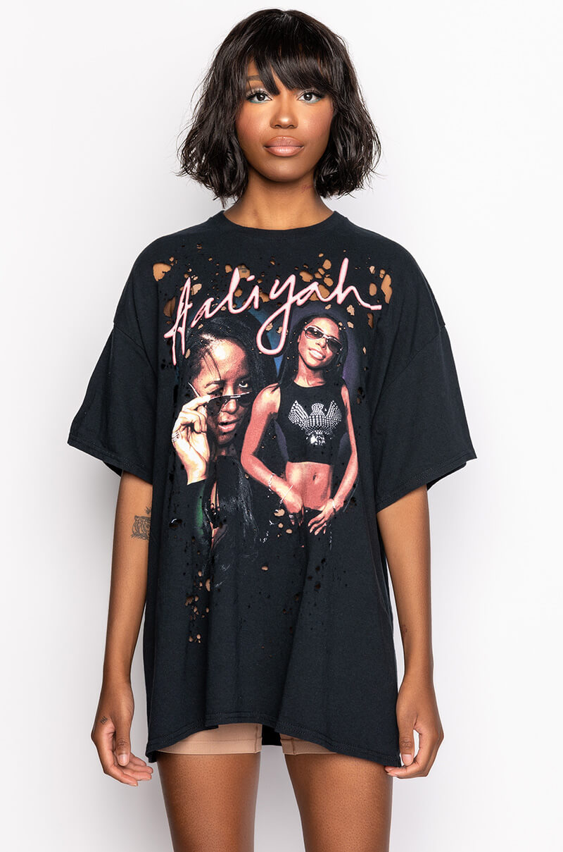AALIYAH GRAPHIC T SHIRT