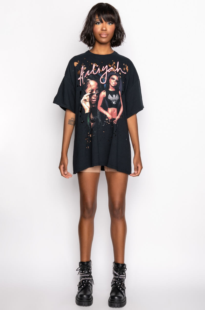 AALIYAH GRAPHIC T SHIRT