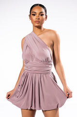 ABOUT TIME SLEEVELESS BUBBLE DRESS