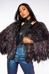 ABOVE ALL RHINESTONE HALTER TOP