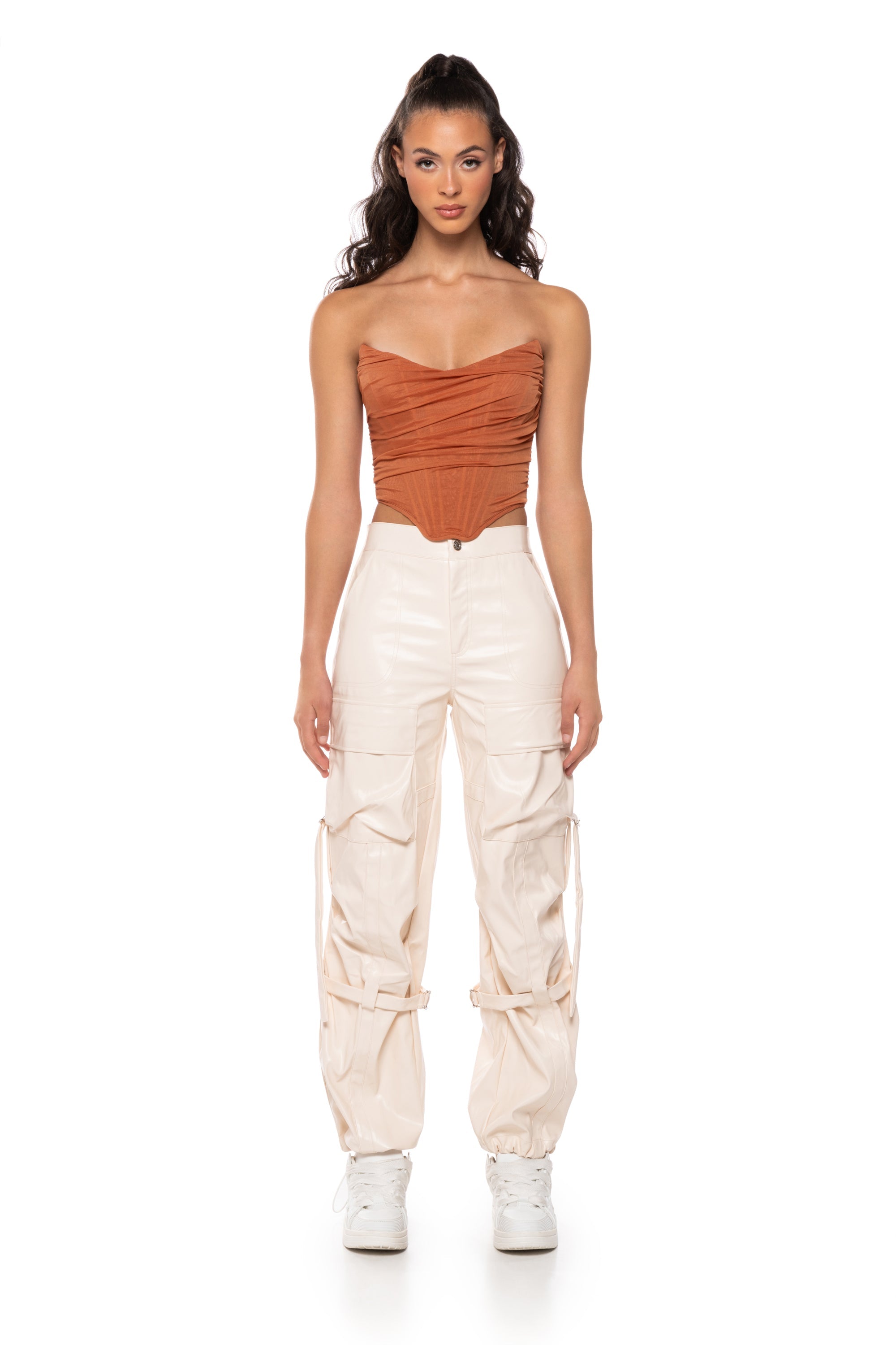 ABOVE AVERAGE STRUCTURED MESH CORSET