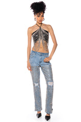 ABSOLUTELY STUDDING JEANS