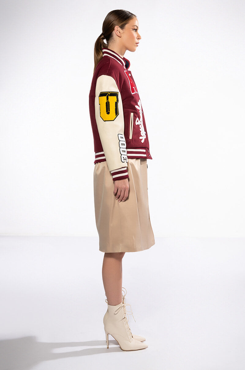 ACADEMY BOMBER WITH DETACHABLE TRENCH