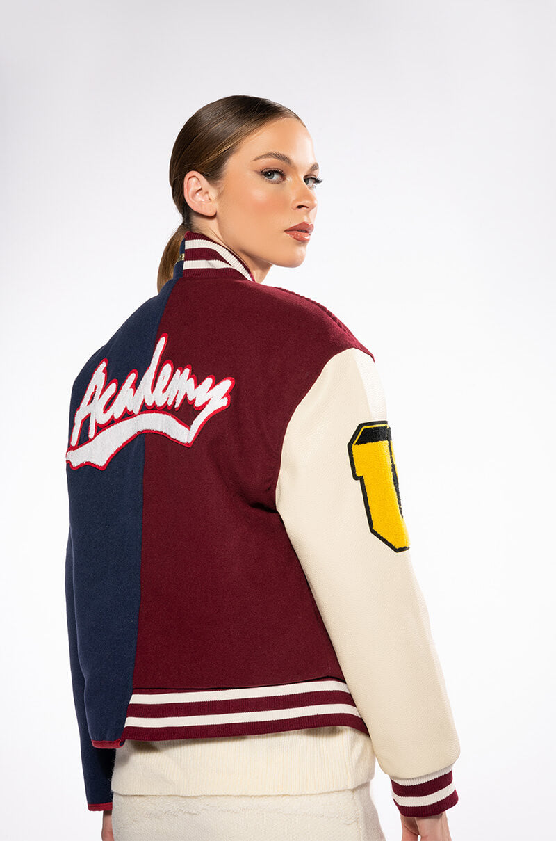 ACADEMY BOMBER WITH DETACHABLE TRENCH