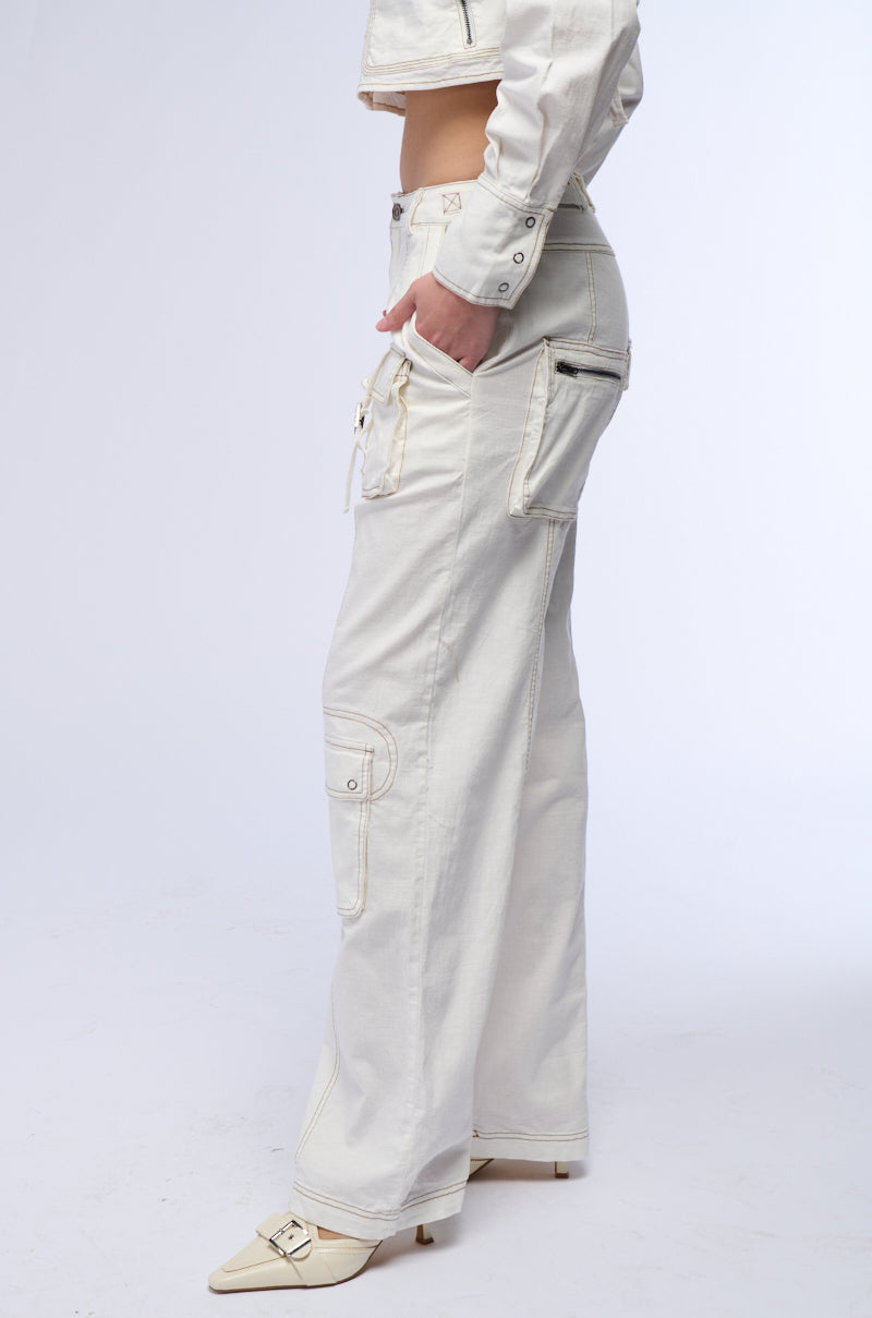 ACED IT WIDE LEG CARGO PANT
