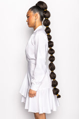 ADDICTED TO YOU WRAP FRONT MINI DRESS