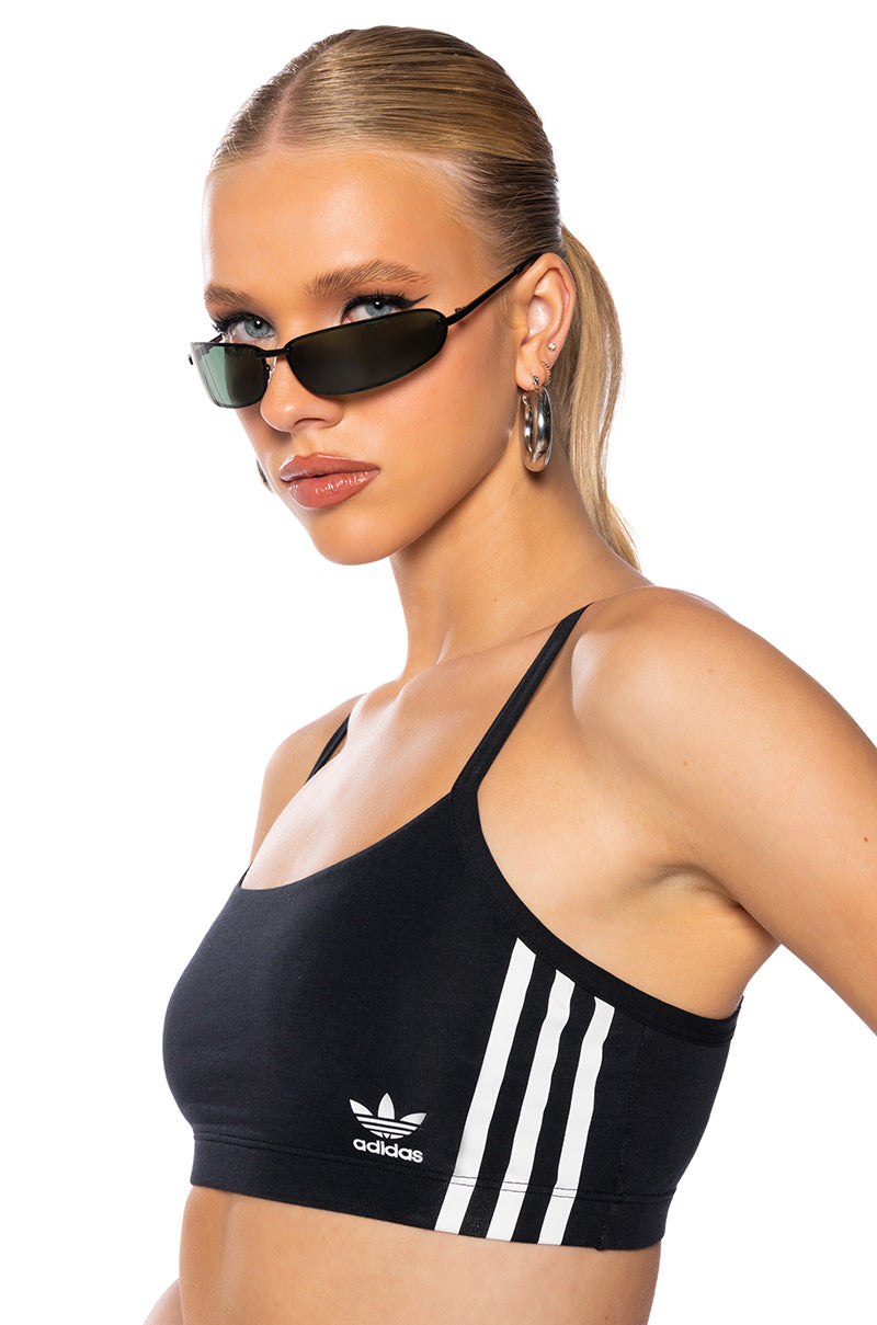 ADIDAS LOGO SCOOPED BRALETTE