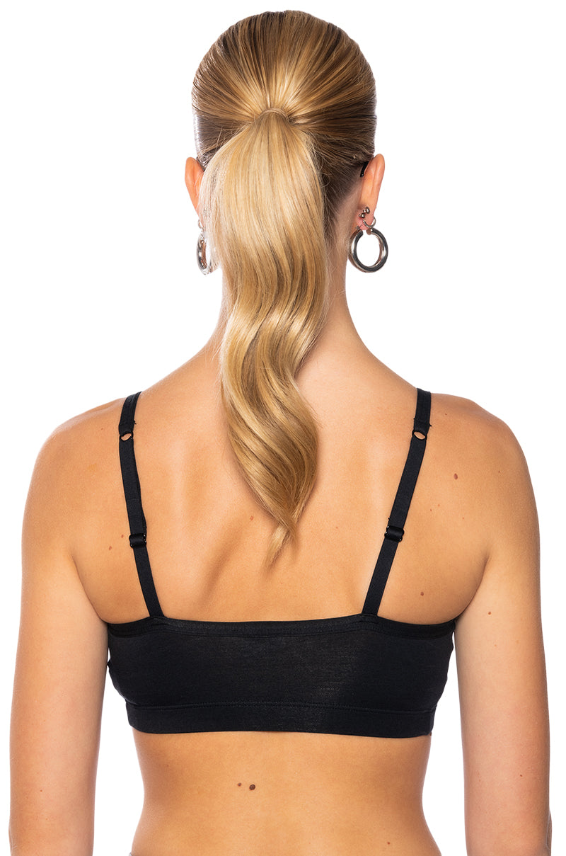 ADIDAS LOGO SCOOPED BRALETTE