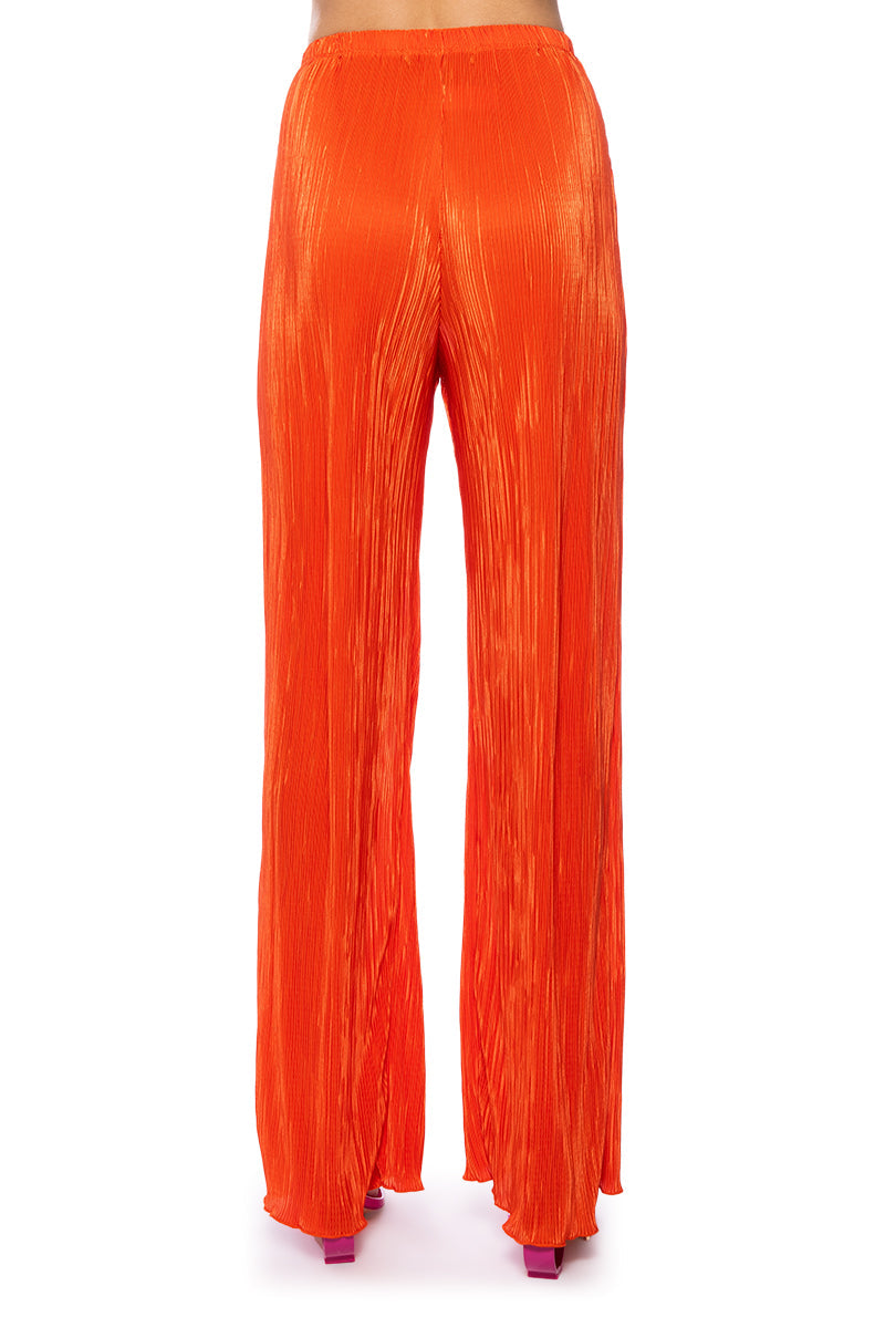 ADVENTURE TO MY WORLD PULL ON WIDE LEG PANT IN GREEN