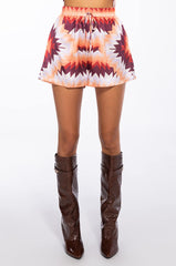 ADVENTURER LOSE FITTED BUTTON UP AND SHORTS SET