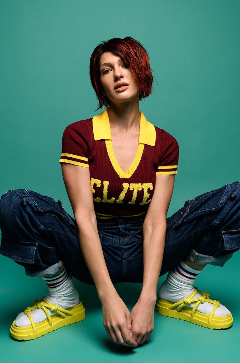 AGGIE HIGH RISE DENIM CARGO PANTS