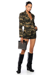 AKIRA BIG BOOTY CAMO SHORTS