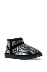 AKIRA FAIRYSTALE BLING BOOTIE IN BLACK