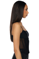 ALL OF THE LIGHTS STRETCHY SQUARE NECK CORSET