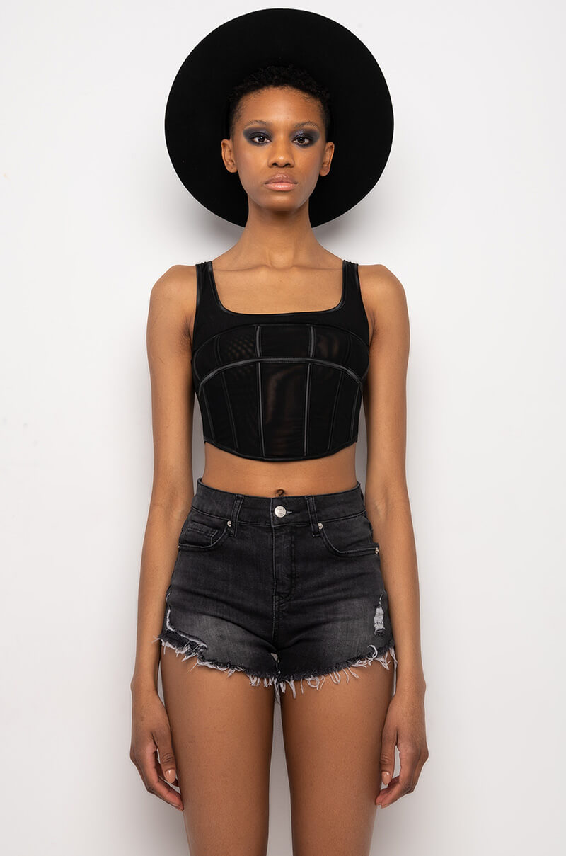 ALL ON ME CORSET TOP