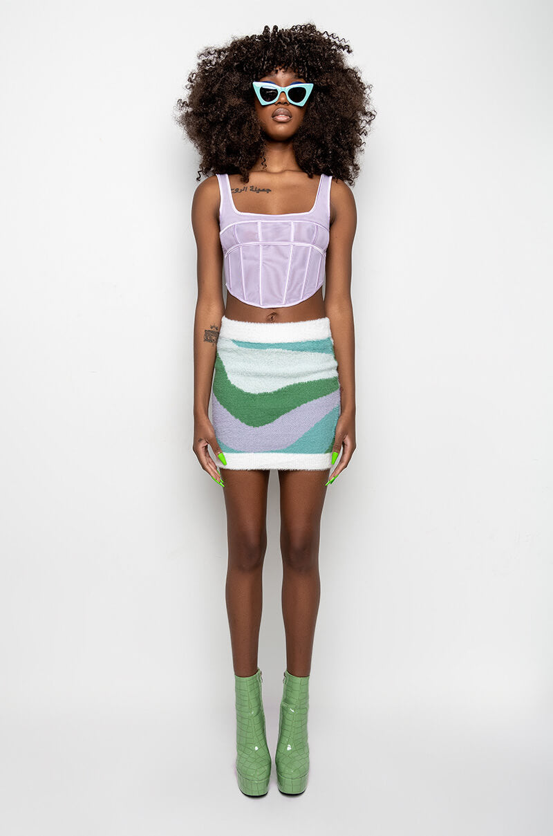 ALL ON ME CORSET TOP