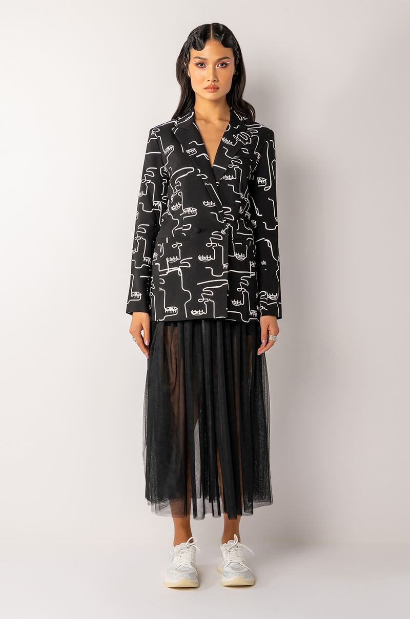 ALL THE FACES BLAZER