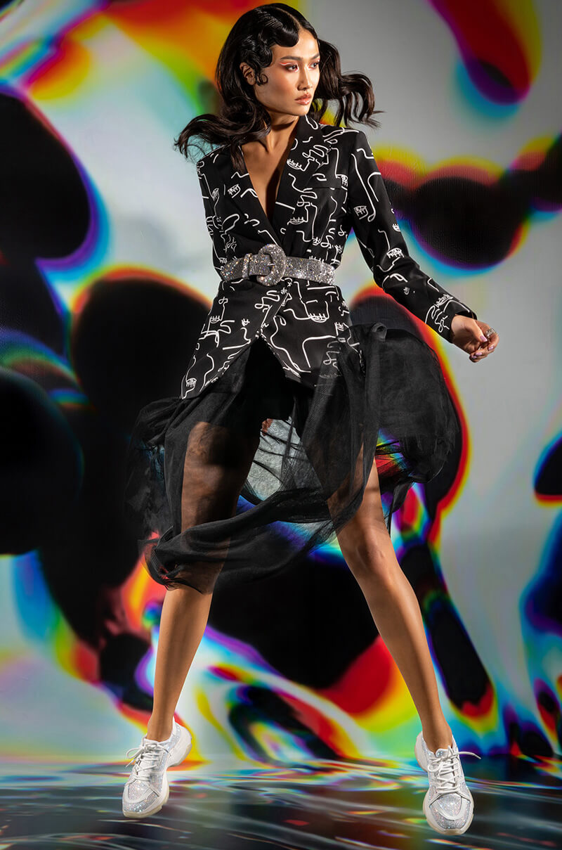 ALL THE FACES BLAZER