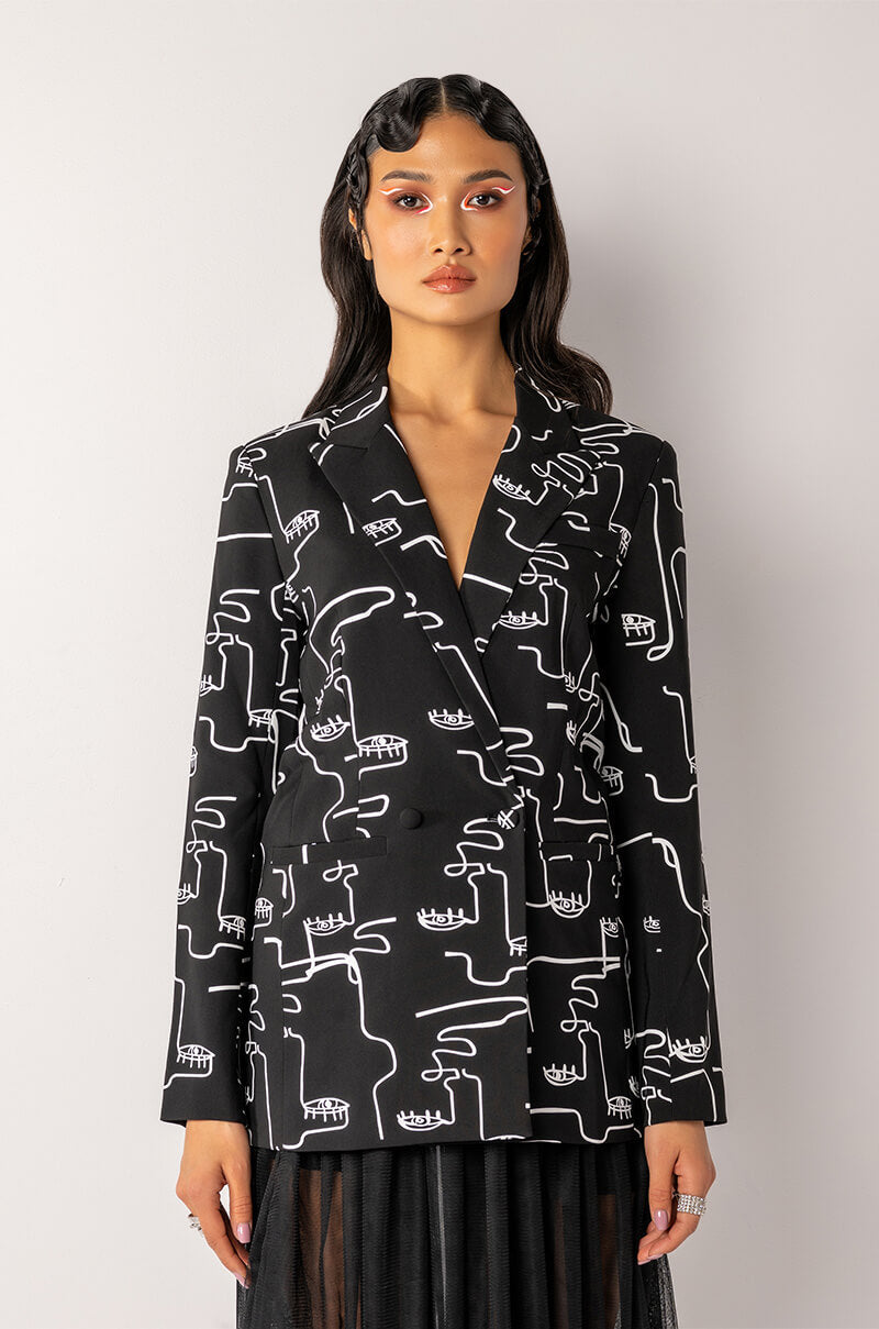 ALL THE FACES BLAZER