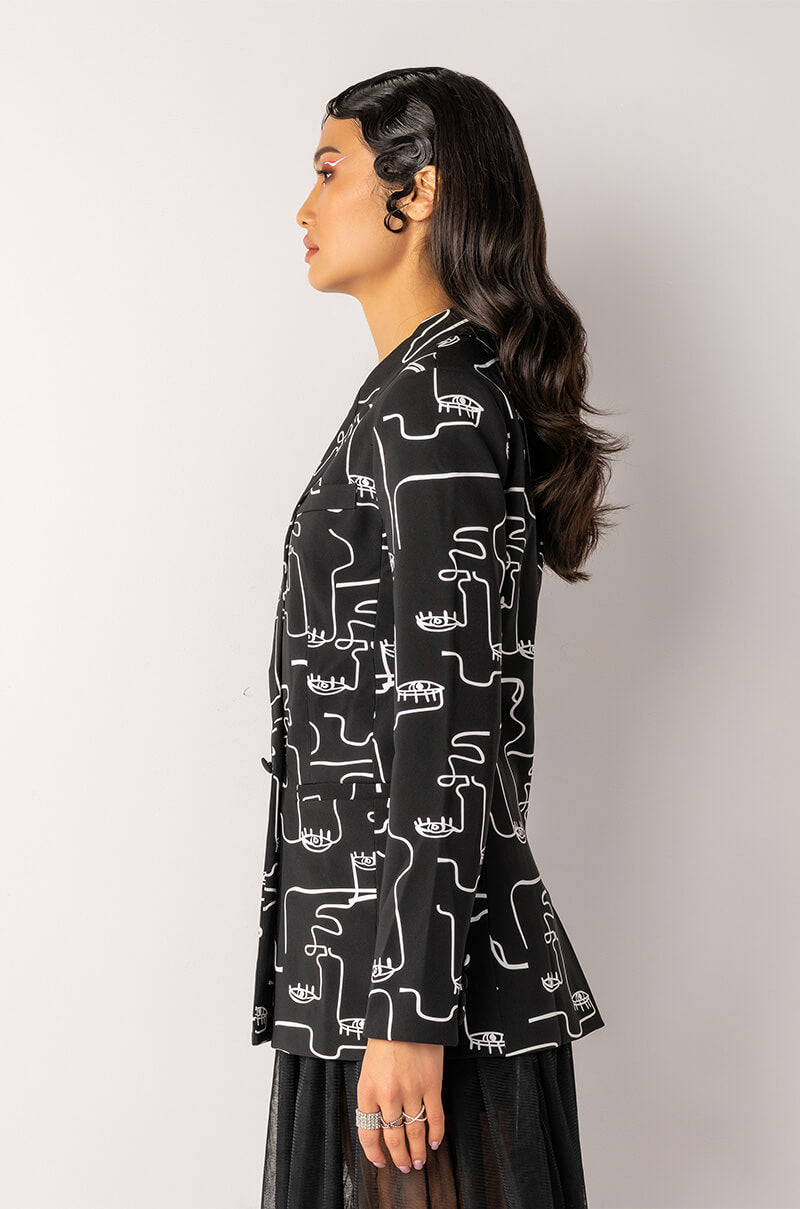 ALL THE FACES BLAZER