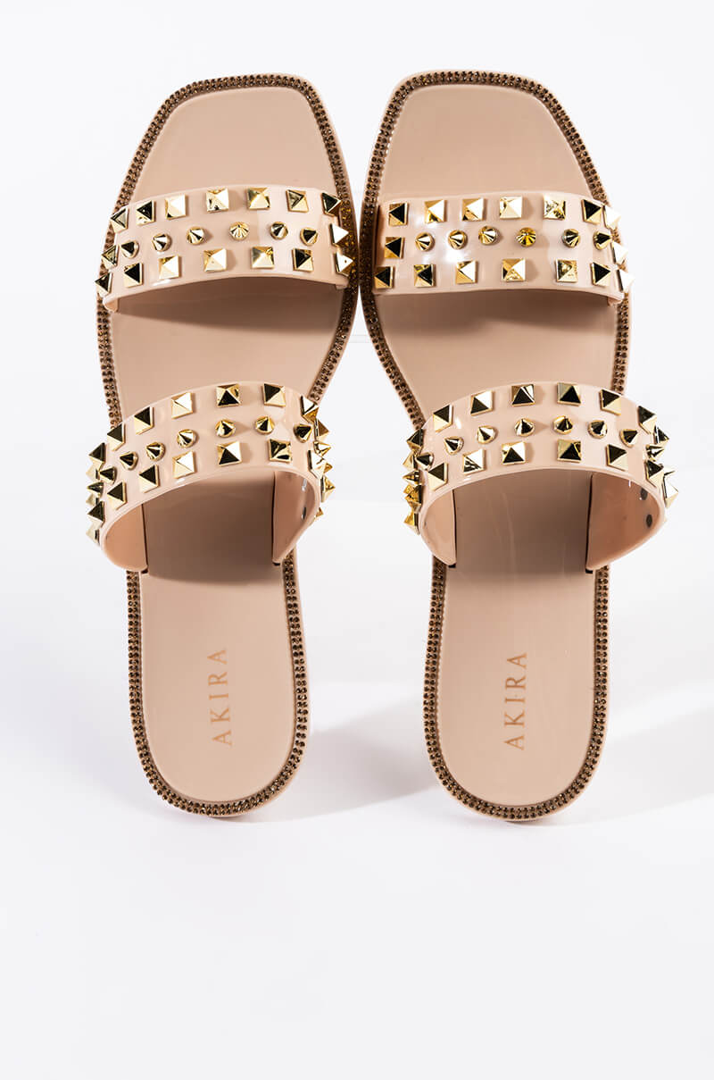 ALL DAY LONG FLAT SANDAL IN NUDE